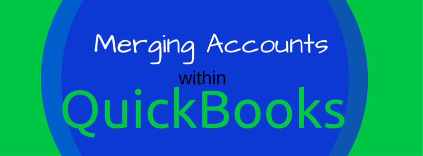 Merging Accounts within QuickBooks