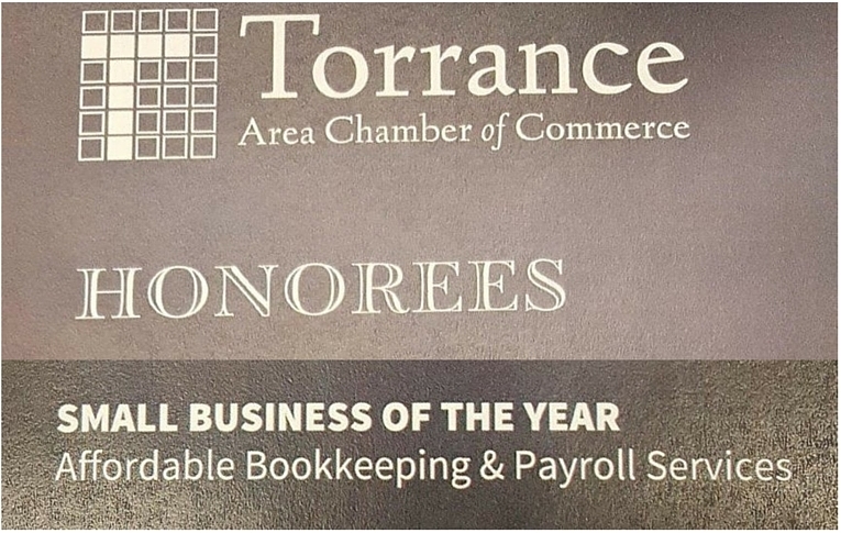 Affordable Bookkeeping and Payroll Named Small Business of the Year