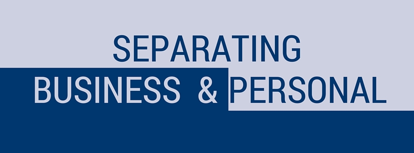 Separating Business and Personal