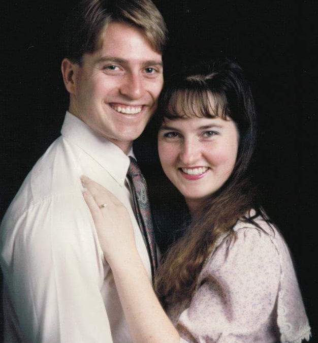 Engagement photo 25 years ago!