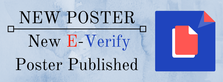 LA Bookkeeper, bookkeeping blog, new E-Verify Poster