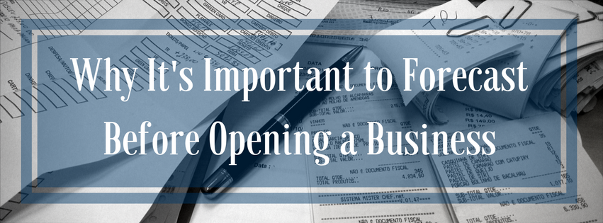 la bookkeeper, los angeles bookkeeping blog, wh its important to forecast before opening a business