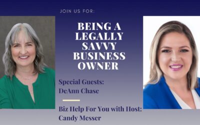 Being a Legally Savvy Business Owner with DeAnn Chase