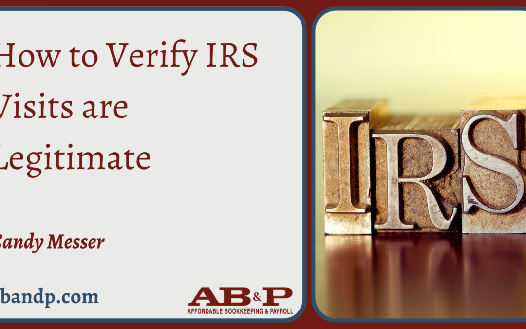 How to Verify IRS Visits are Legitimate
