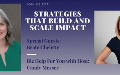 Strategies that Build and Scale Impact with Beate Chelette