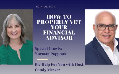 How To Properly Vet Your Financial Advisor with Norman Pappous