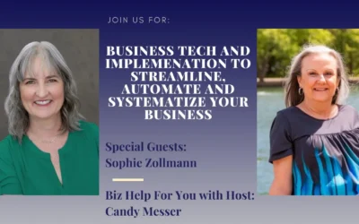 Business Tech and Implementation for Your Business with Sophie Zollmann