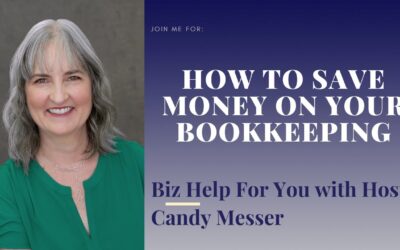 How to Save Money on Your Bookkeeping with Candy Messer