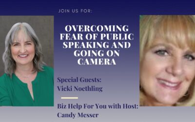 Overcoming Fear of Public Speaking and Going on Camera with Vicki Noethling