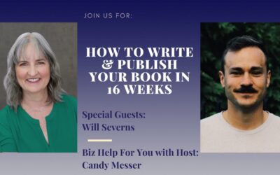 How To Write & Publish Your Book in 16 weeks with Will Severns