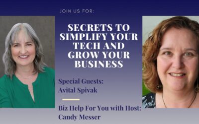 Secrets To Simplify Your Tech and Grow Your Business with Avital Spivak