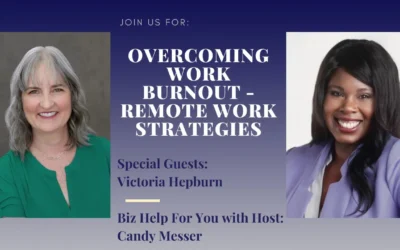 Overcoming Work Burnout – Remote Work Strategies with Victoria Hepburn