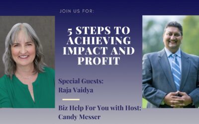 5 Steps to Achieving Impact and Profit with Raja Vaidya