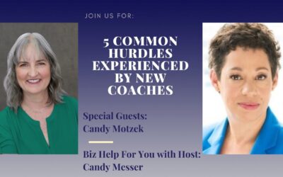 5 Common Hurdles Experienced by New Coaches with Candy Motzek