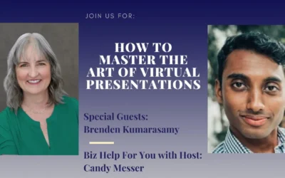 How to Master the Art of Virtual Presentations with Brenden Kumarasamy