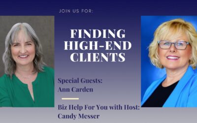 Finding High End Clients with Ann Carden