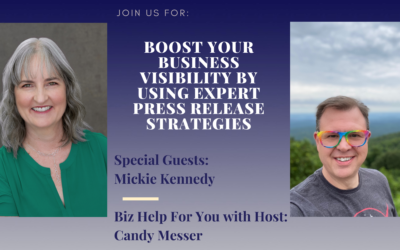 Boost Your Business Visibility by Using Expert Press Release Strategies with Mickie Kennedy 