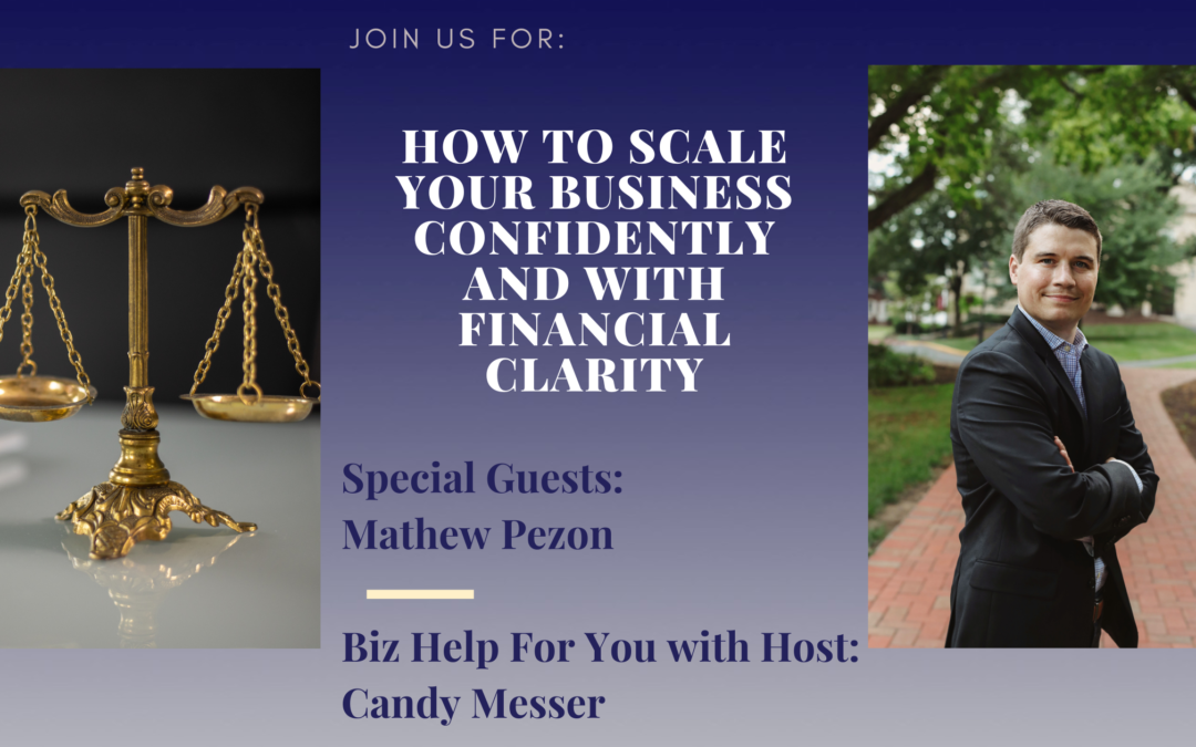 How to Scale Your Business Confidently and with Financial Clarity with Mathew Pezon