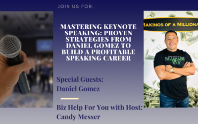 Mastering Keynote Speaking: Proven Strategies from Daniel Gomez to Build a Profitable Speaking Career