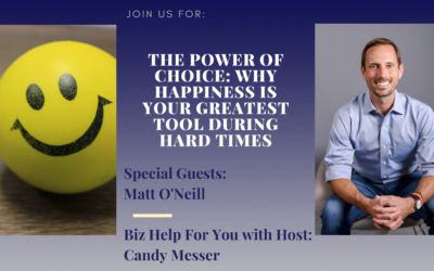 The Power of Choice: Why Happiness is Your Greatest Tool During Hard Times with Matt O’Neill