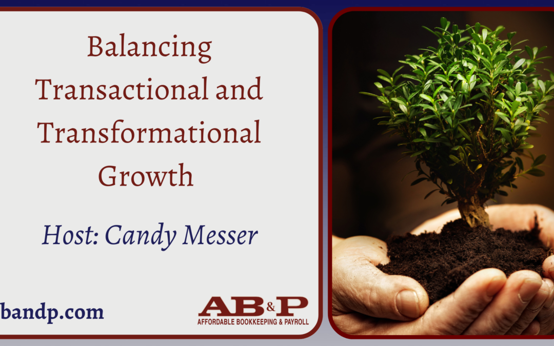 Balancing Transactional and Transformational Growth