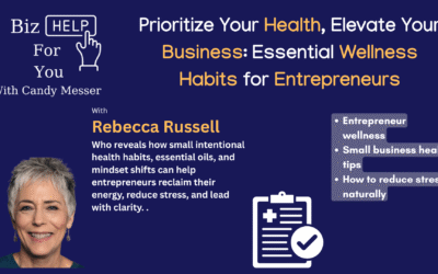 Prioritize Your Health, Elevate Your Business: Essential Wellness Habits for Entrepreneurs