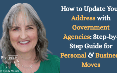 How to Update Your Address with Government Agencies: Step-by-Step Guide for Personal & Business Moves