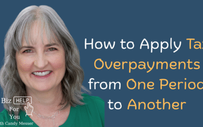 How to Apply Tax Overpayments from One Period to Another