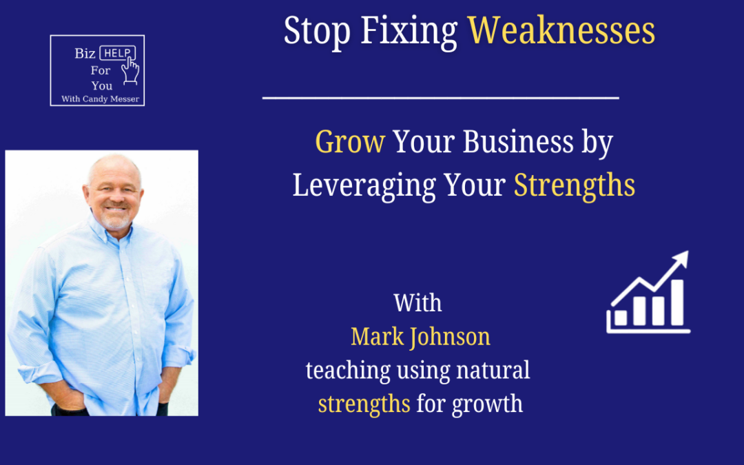 Stop Fixing Weaknesses: Grow Your Business by Leveraging Your Strengths with Mark Johnson