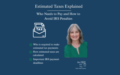 Estimated Tax Payments for Business Owners: Avoid Penalties