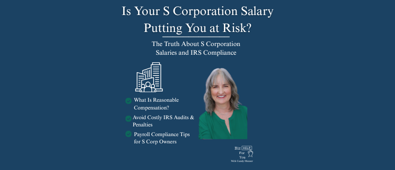 Reasonable S Corporation Salary: How to Stay Compliant and Avoid IRS Penalties